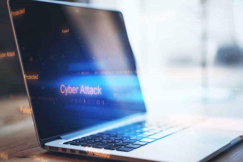 ordinateur cyberattaque menace